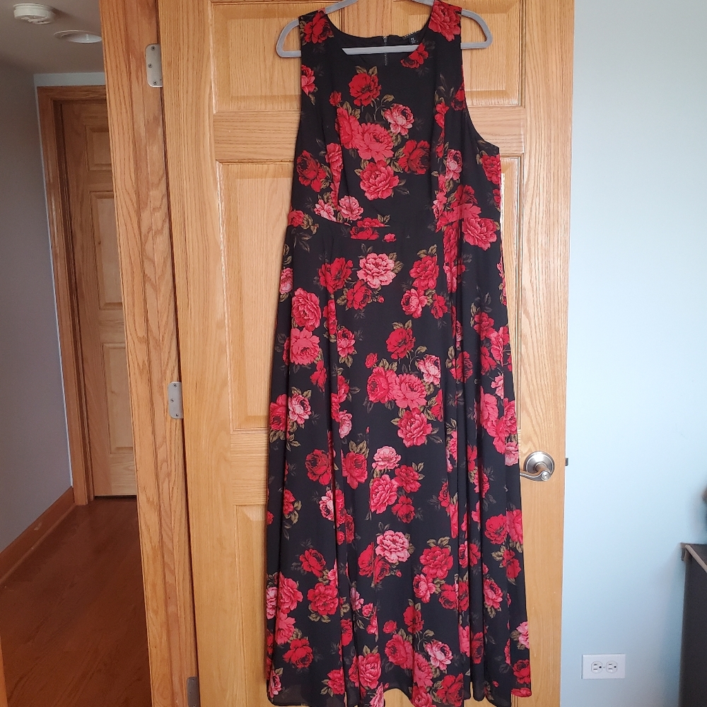 Torrid Long Floral Dress
